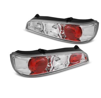 Pilotos Traseros Fiat Seicento 600 98-10 Cromado