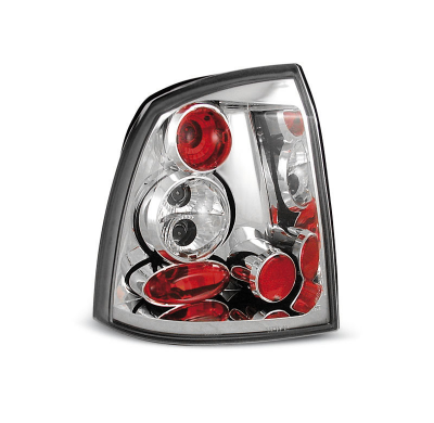 Pilotos Traseros Lexus Opel Astra G 09.97-02.04 2d/4d Cromado