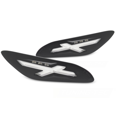 INTERMITENTE TRASERO LED NEGRO PARA VESPA SPRINT / PRIMAVERA 150cc