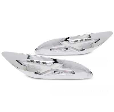 INTERMITENTE TRASERO CROMADA LED PARA VESPA SPRINT / PRIMAVERA 150cc