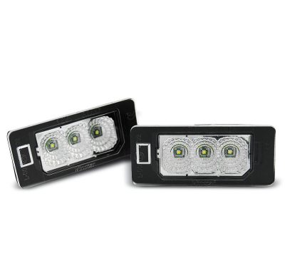 Luces Matricula Audi Q5 / A4 08-10 / A5 / Tt / Vw Passat B6 Kombi Led Cree Canbus Transparente
