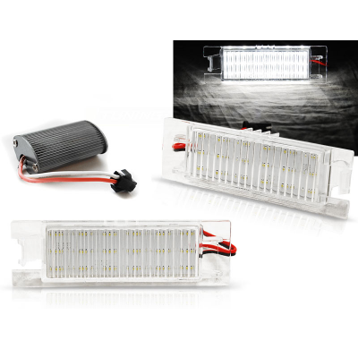 Luces Matricula Opel Zafira B/  Astra H/  Corsa D/ Insignia / Vectra C / Ix35 Led Canbus