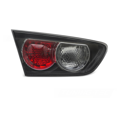 PILOTO TRASERO NEGRA LADO IZQUIERDO TYC FLAP PARA MITSUBISHI LANCER 4D 08-16