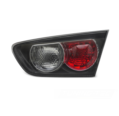 PILOTO TRASERO NEGRA LADO DERECHO TYC FLAP PARA MITSUBISHI LANCER 4D 08-16