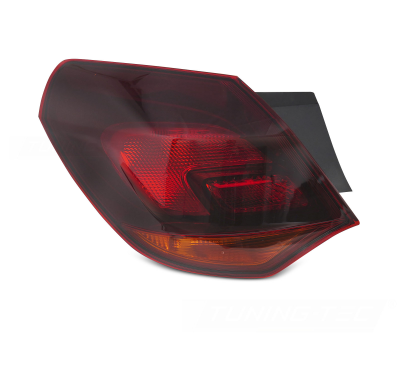PILOTO TRASERO ROJO HUMO DEPORTIVO LADO IZQUIERDO TYC PARA OPEL ASTRA J 10-15 HB