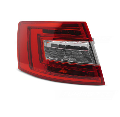 PILOTO TRASERO LED ROJA BLANCA LADO IZQUIERDO TYC PARA SKODA OCTAVIA III 12-16 LIFTBACK