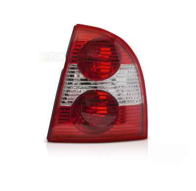 PILOTO TRASERO ROJA BLANCA LADO DERECHO TYC PARA VW PASSAT 3BG 00-05 SEDÁN