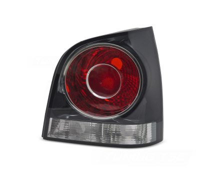 PILOTO TRASERO NEGRO AHUMADO LADO DERECHO TYC PARA VW POLO 9N3 HB 05-09