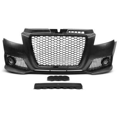 Paragolpes Delantero AUDI A3 08-12 RS STYLE negro