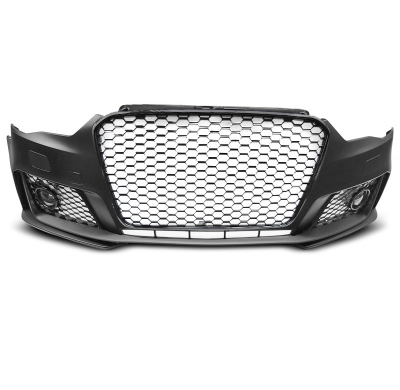 Paragolpes Delantero Audi A3 12-16 Rs3 Style Negro Brillante