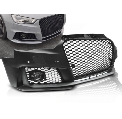 Paragolpes Delantero Audi A3 12-16 Rs3 Style Negro Brillante Pdc