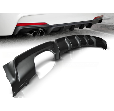 Paragolpes Trasero Bmw F30 Sedan Mp Single Outlet Twin Muffler
