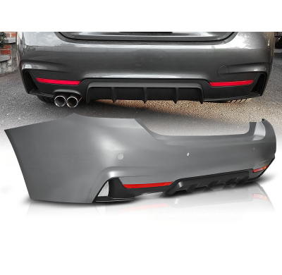 Paragolpes Trasero Bmw F32/F33 10.13- M-Performance Style  Pdc