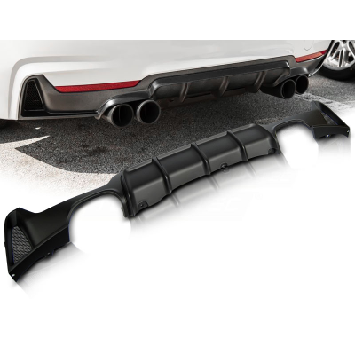 Difusor trasero BMW F32 / F33 MP TWIN OUTLET TWIN MUFFLE