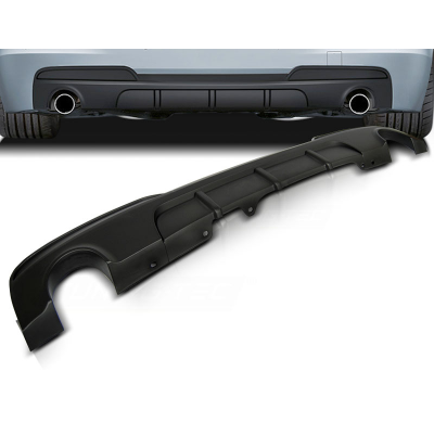 Difusor trasero BMW F10 / F11 MP TWIN OUTLET SINGLE MUFFLE