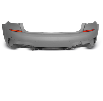 Paragolpes Trasero Performance Style Pdc Negro Brillo -[ ]--[ ]- Para Bmw G20 19-