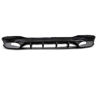 DIFUSOR NEGRO SPORT compatible con MERCEDES CLA W118 19-23 PAQUETE SPORT