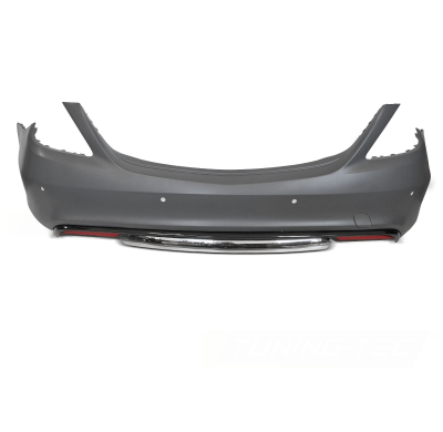 PARACHOQUES TRASERO DEPORTIVO CROMADO PDC compatible con MERCEDES S-KLASA W222 13-17