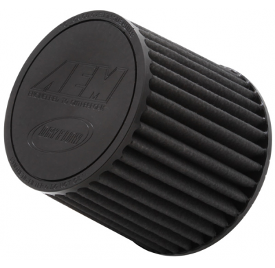 AEM Filtro de aire universal; 2.5" X 5" DRYFLOW