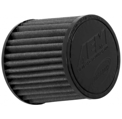 AEM Filtro de aire universal; 2.75" X 5" DRYFLOW