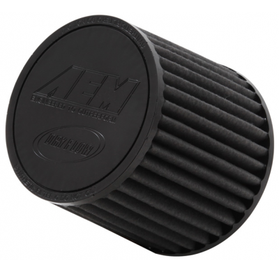 AEM Filtro de aire universal; 2.75" X 5" DRYFLOW