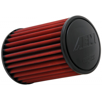 AEM Filtro de aire universal; 3" X 8" DRYFLOW