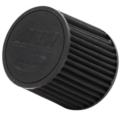 AEM Filtro de aire universal; 3.25" X 5" DRYFLOW