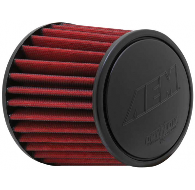 AEM Filtro de aire universal; 3.25" X 5" DRYFLOW