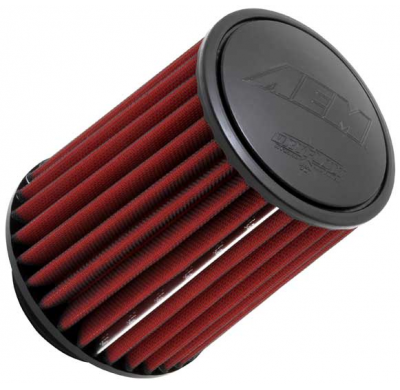 AEM Filtro de aire universal; 3.5" X 7" DRYFLOW