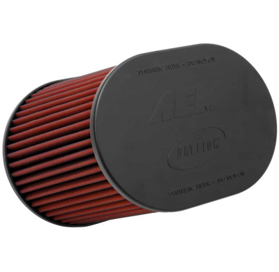 AEM Filtro de aire universal; 4" X 7" DSL OVAL DRYFLOW