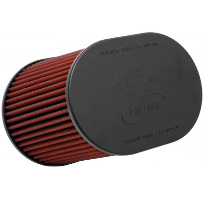 AEM Filtro de aire universal; 4" X 9" DSL OVAL DRY