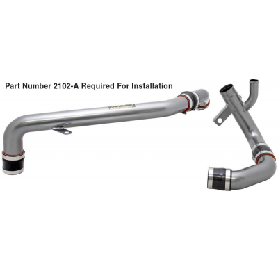 AEM Intercooler Charge Pipe Kit INTERCOOLER; CHARGE PIPE KIT; MITSUBISHI EVOLUTION X, 2.0L 10-12