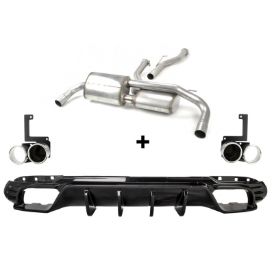 Escape deportivo Ulter sport para ALFA ROMEO Giulia 2.0T 147kW Año: 2016-still SEDAN CON HOMOLOGACION