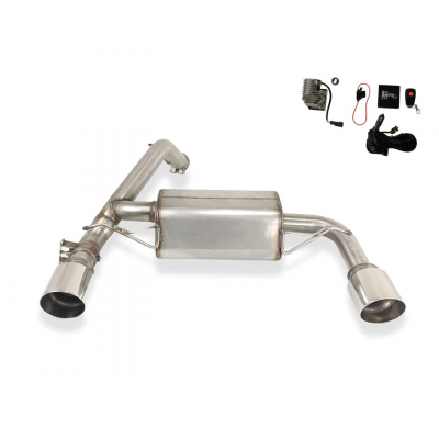 ESCAPE DEPORTIVO FORD FOCUS III 2,3T 257kW RS Año: 2010-2018 SIN HOMOLOGACION 2 colas Duplex Ø115 ULTER SPORT