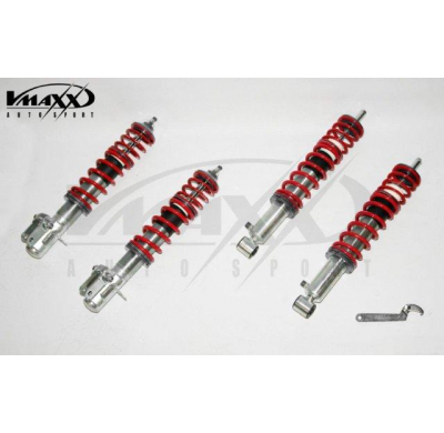 Kit Suspension Regulable Altura-Dureza V-Maxx Vw Golf I Cabrio 1.1/1.3/1.5/1.6/1.8/Gls/Gli/Gti/1.6d/1.6td/1.6gtd Año:9.79 > 6.93