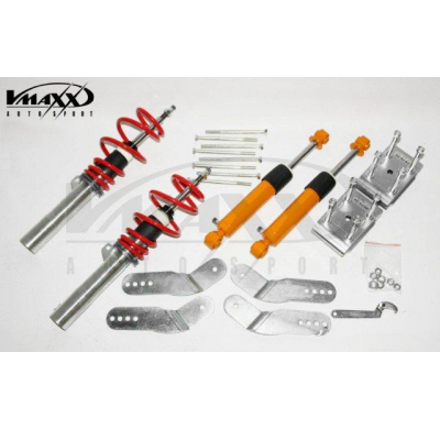 Kit Suspension Regulable Altura-Dureza V-Maxx Vw Caddy Maxi/Life   Max. Delante Axle Load  1105kg. --> 1200kg. Excluido4-Motion/