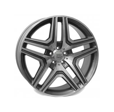 Llanta Wsp Italy MERCEDES   R10X21 W766  NERO ET46 5X112 66,6 ANT.POL---E++m