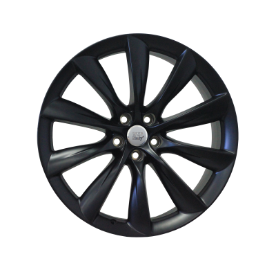 Llanta Wsp Italy Tesla      10x22 W1402 A. Volta Et35 5x120 64.1 Ff Dull Black Mb6-R1 +M
