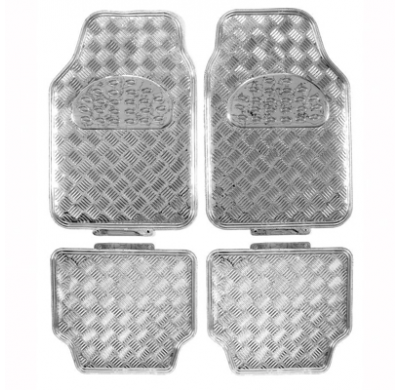 Alfombra Goma Alu Look 4pzs Cs 6