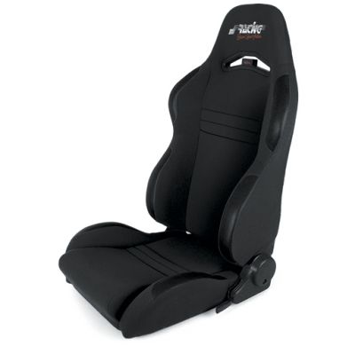 Asiento Deportivo Jenson Negro Reclinable Incluye Guias Universales
