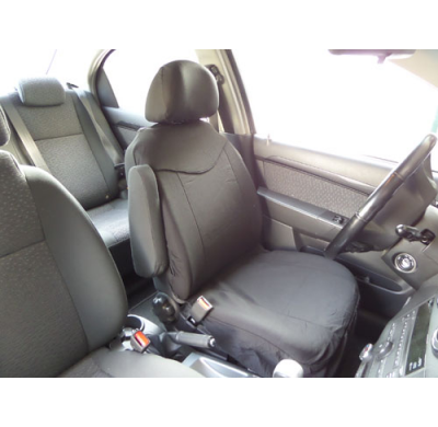 Funda Asiento Universal Negra C/Airbag