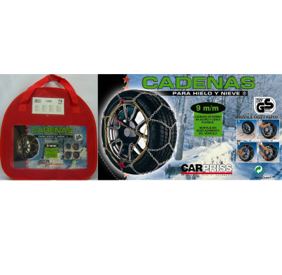 Cadenas Carpriss Rombo 9 Mm Consulte Medidas