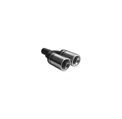 Cola Escape Doble Redonda ø80x160 Rvs Ulter Sport