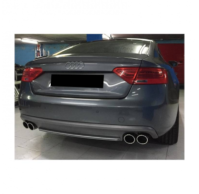 Difusor Trasero Audi A5 Sportback 2013-2015 Look S-Line Abs