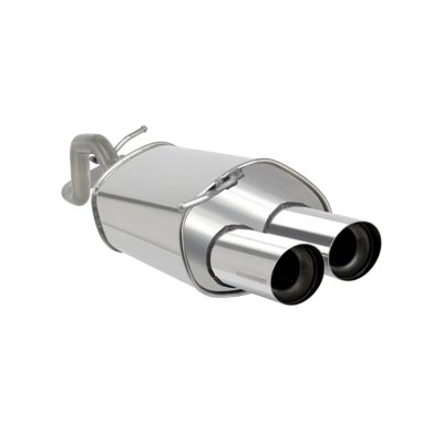 Escape Powersprint Audi A3 1.6 9/96-02 <Br>2x ø 89 Mm  Homologado Sa 3