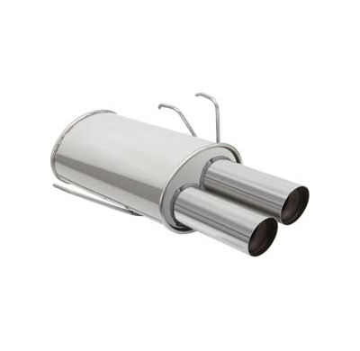 Escape Powersprint Peugeot 106  <Br>2x ø 76 Mm Homologado Sa 2