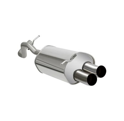 Escape Powersprint Seat Leon 1.8 20v/2.0 8/97- <Br>2x ø 76 Mm Homologado Sa 4