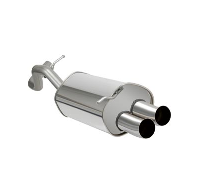 Escape Powersprint Seat Leon 1.9 Tdi 8/97- <Br>2x ø 76 Mm Homologado Sa 4