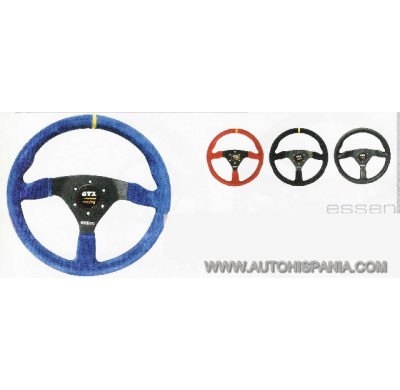 Essen Color Vuelta Azul Diametro 350 - Gtz Volantes Para Competicion Desplazados De 90 Mm, Semi-Desplazados De 70 Mm Y Pianos De