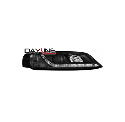Faros Delanteros Luz Diurna Opel Vectra B 96-99_ Negros